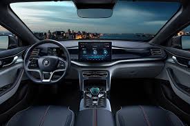 BYD Qin Plus interior steering display
