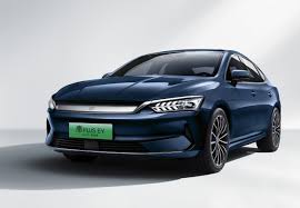 BYD Qin Plus 2025 blue rear official