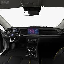 BYD Qin Plus 2025 beige interior dashboard